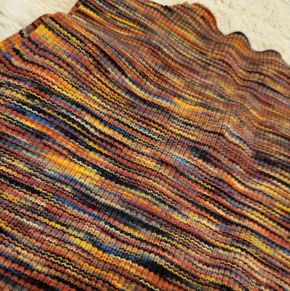 Anthropologie Jersey Rib Knit Side Slit Dress - Picture 5 of 8